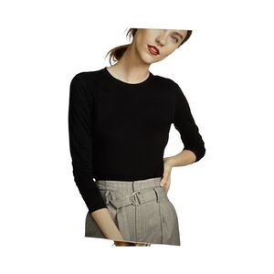 VINCE TOP ESSENTIAL LONG SLEEVE T-SHIRT.